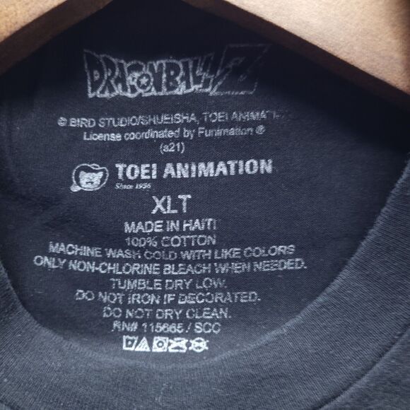 Dragon Ball Z Japanese Anime Shirt XLT Mens Officially Licensed Goku Graphic Tee - Picture 3 of 6
